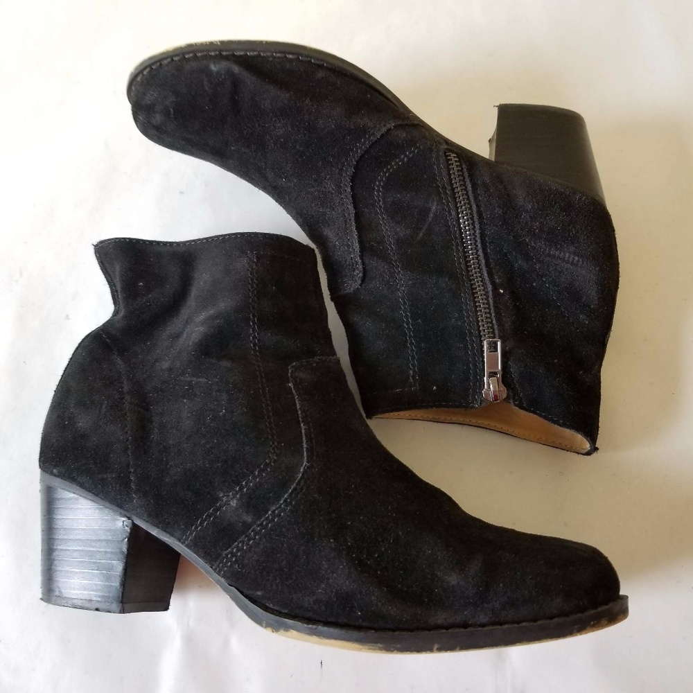 Tony Bianco Womens Black Ankle Boots Leather Shoes